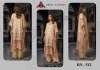 Kaftan Co Ord Set With Necklace Vol 2 By Jisha Poly Feather Silk Kaftan